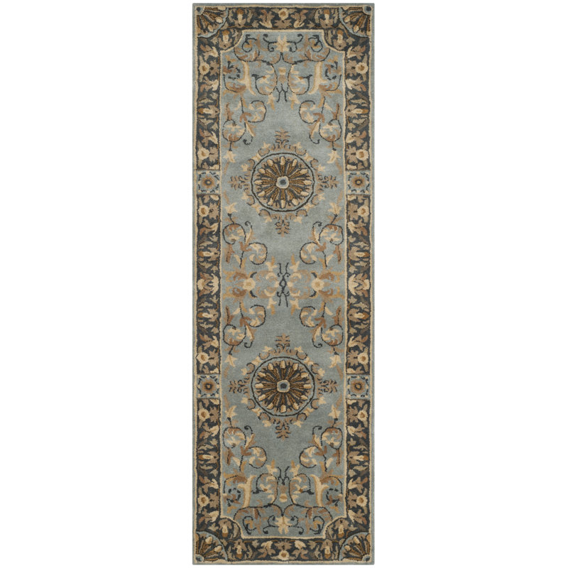 Latarra Hand Tufted Wool Oriental Rug, Runner 2'6" x 10'