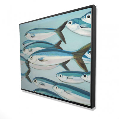 "Petit poisson de Caesio Caerulaurea" sur toile