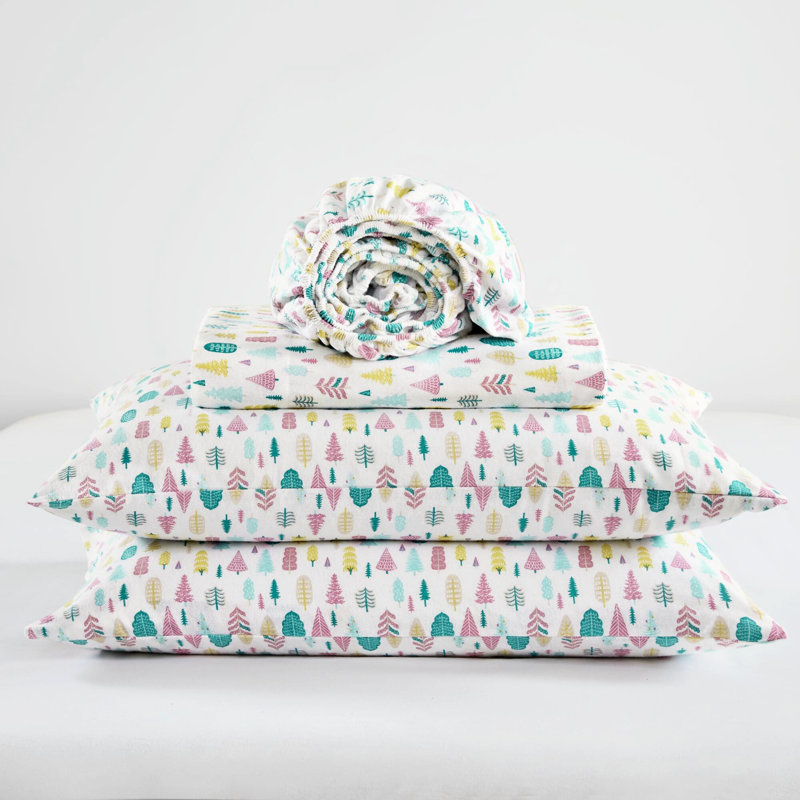 Drap en flanelle pour lit simple TG