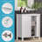 RiverRidge Madison Two-Door Bathroom and Laundry Storage Cabinet with Adjustable Shelf-1483535344