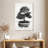 Harnek Bonsai Tree Black And White