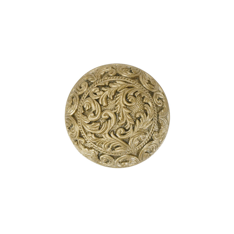 GLENDALE KNOB OILED BRONZE FINISH, Soft Gold