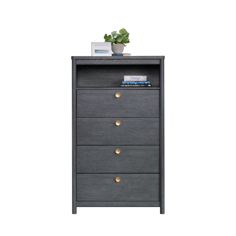 Commode, finition bleue