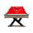 Rouge est en rupture de stock