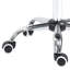 Fauteuil ergonomique en cuir d'unité centrale, réglable en hauteur, pour les longues séances de travail, assise en cuir hydraulique gris confortable