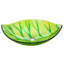 Eden Bath 14.5'' Green Tempered Glass Specialty Bathroom Sink