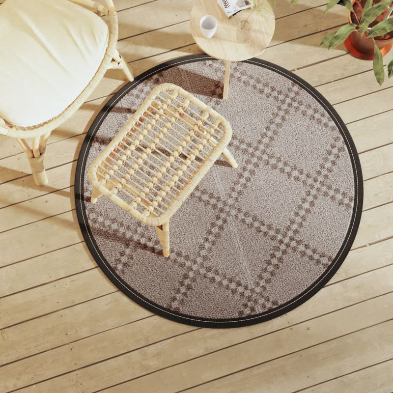 Round Allar Area Rug, Round 120 cm