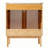 bathroom vanity crafted from natural materials