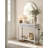 39.4" Console Table With 2 Drawers-869901311