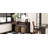 TREXM Rustic Wooden Console Table with Storage Drawers and Open Shelf - Elegant Entryway Table