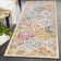 Sterne Machine Woven Beige/Blue/Orange/Pink/Teal/Yellow Indoor Rug