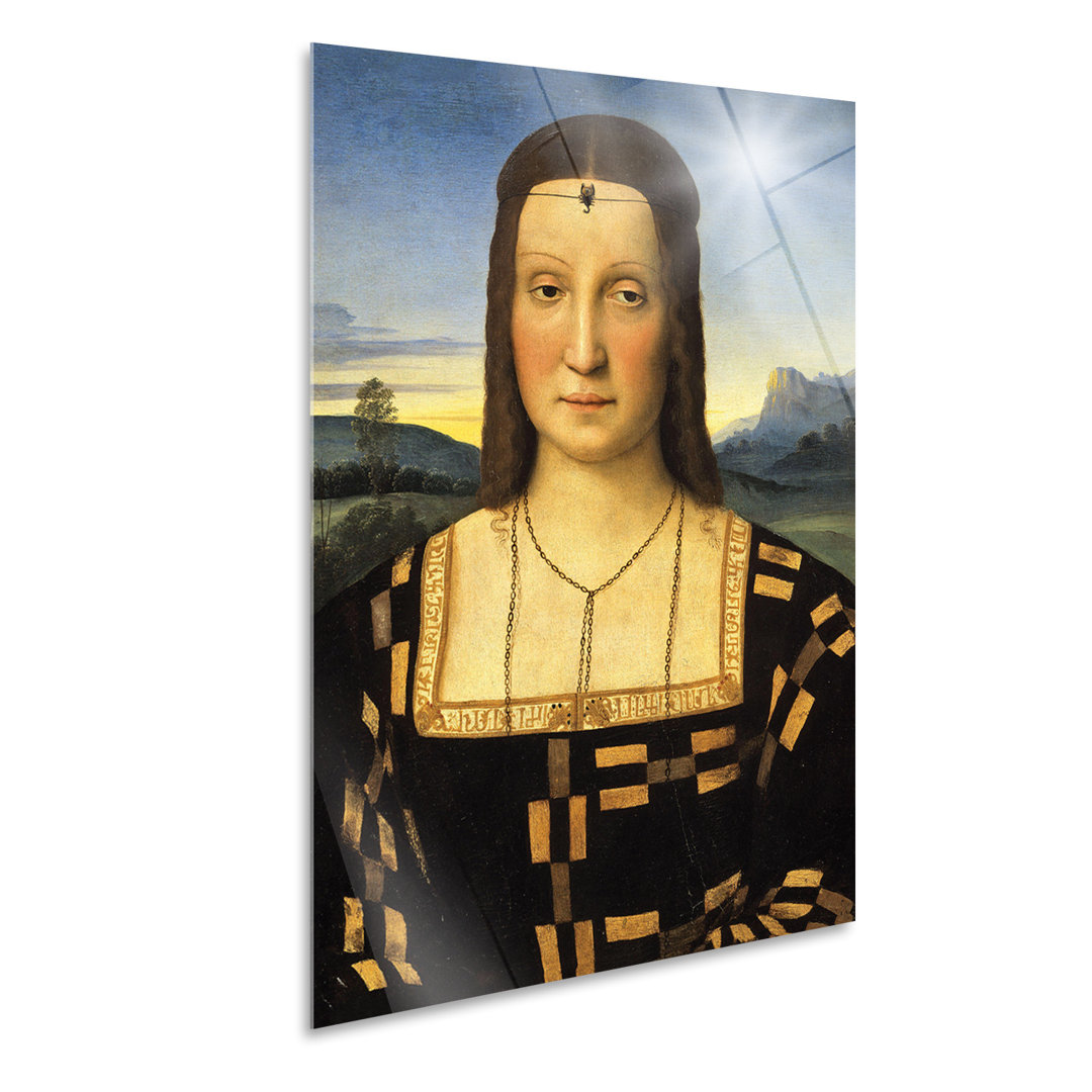 Leinwandbild Elizabeth Gonzaga von Raphael Sanzio