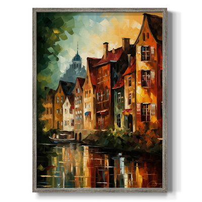 LANDSCAPES Series CCLXX Framed Print - Solid Wood