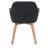 Daquaries 19'' H Upholstered Beech Armchair-1093262135
