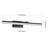 Dimmable Black LED Bathroom Vanity Wall Light, Modern Mirror Lighting-327943059