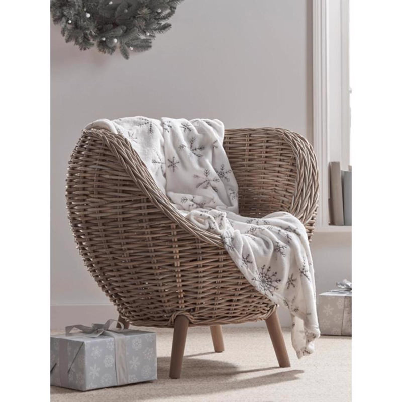  Snowflake Blanket 1 pk