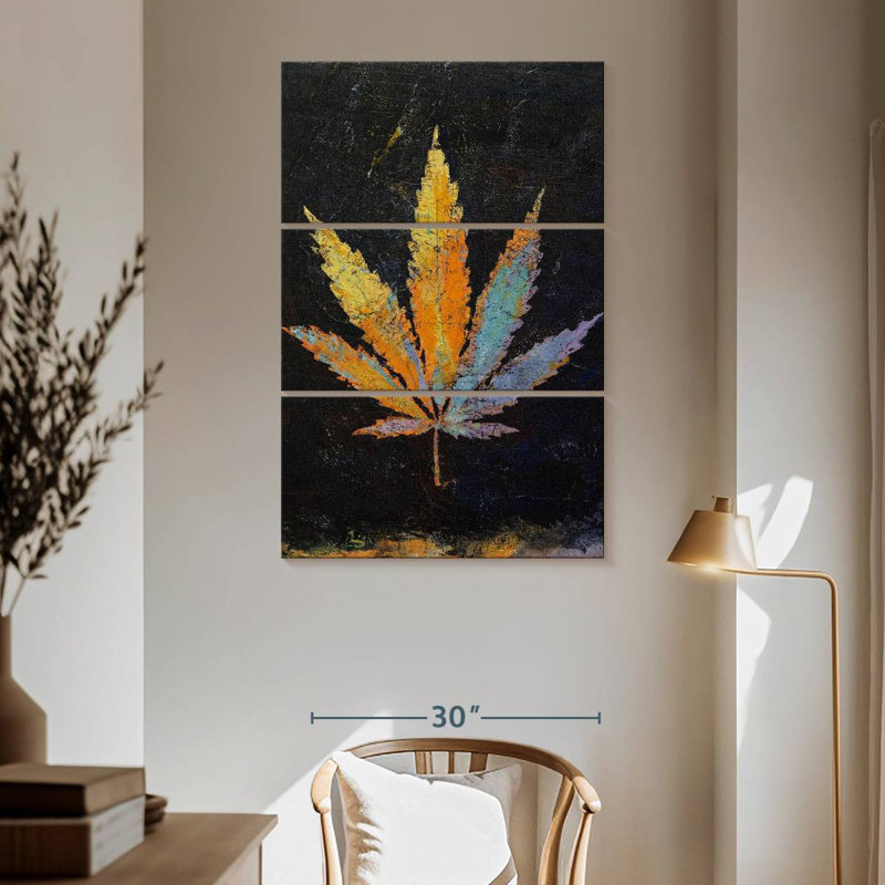 Cannabique, H 65 po x l 42 po