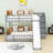 Twin Over Full Bunk Bed With Slide And Storage Staircase, Shelves-1600192745