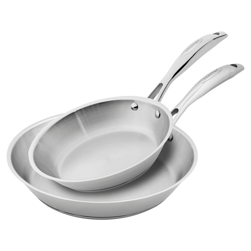 STS Stainless Steel Non-Stick Frying Pan Set