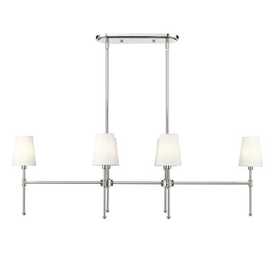 Heise 48" Wide 6-Light Chandelier -