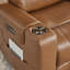 Fauteuil inclinable en cuir fleur 37 po-1428927205
