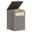 48 Gallon Deck Box, Resin Package Drop Box, Lockable Package Delivery Box-102313511