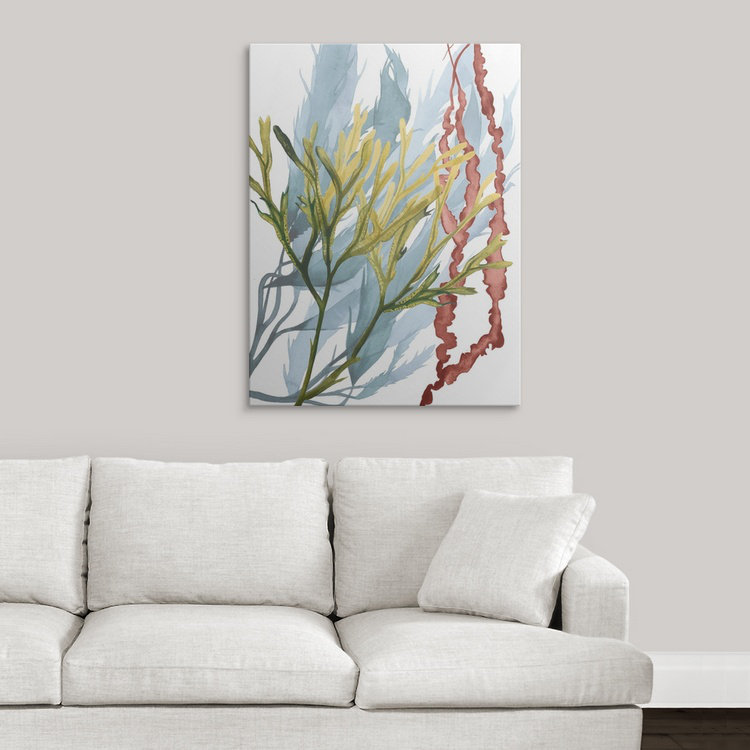 «Seaweed Flow II», impression de Grace Popp, H 24 po x l 18 po x P 1,5 po, Toile