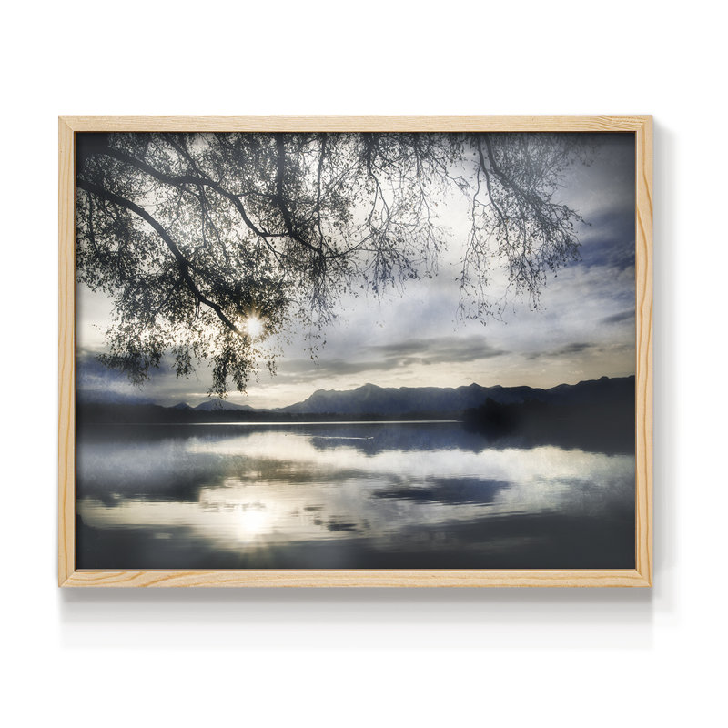 Staffelsee Lake -Framed Print - Restickable