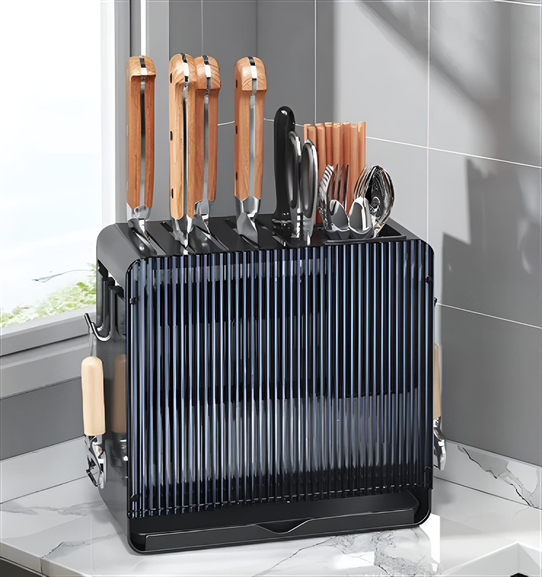 BergHOFF Leo Universal Knife Block