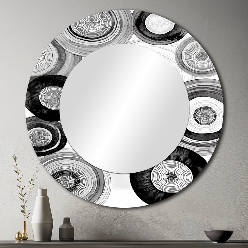 Miroir mural Radial, 36" x 36"