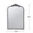 Classic Design Mirror With Baroque-Inspired Frame For Bathroom-646888566-646888565