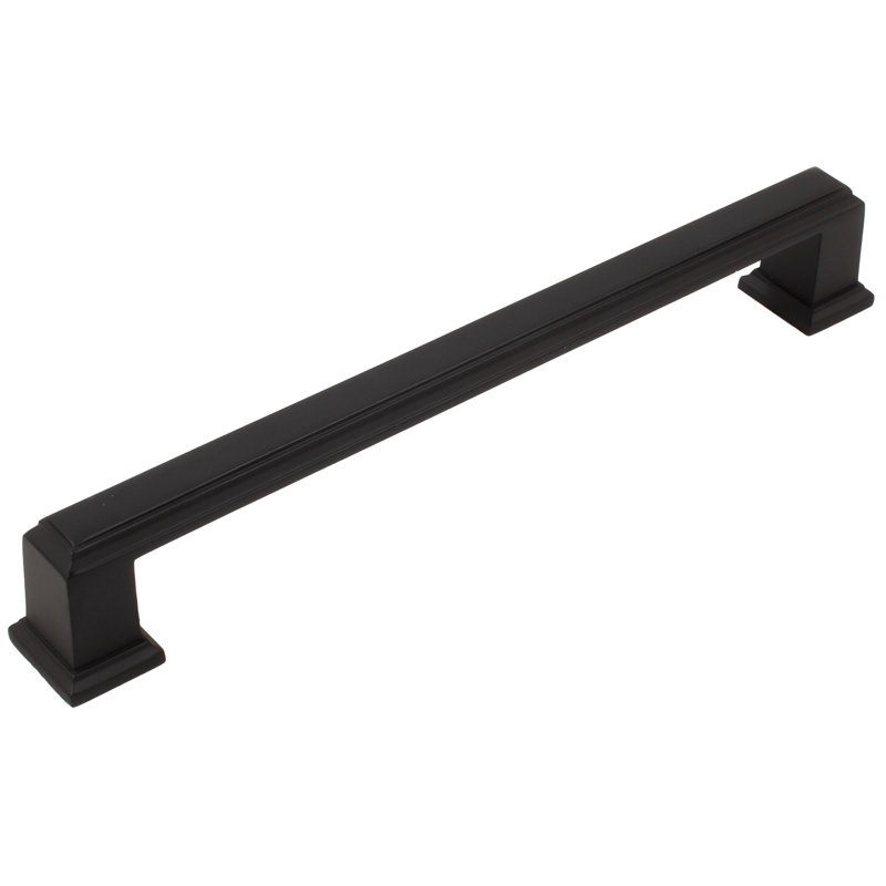 Poignée barre 6 5/16 po Cabinet, Noir mat
