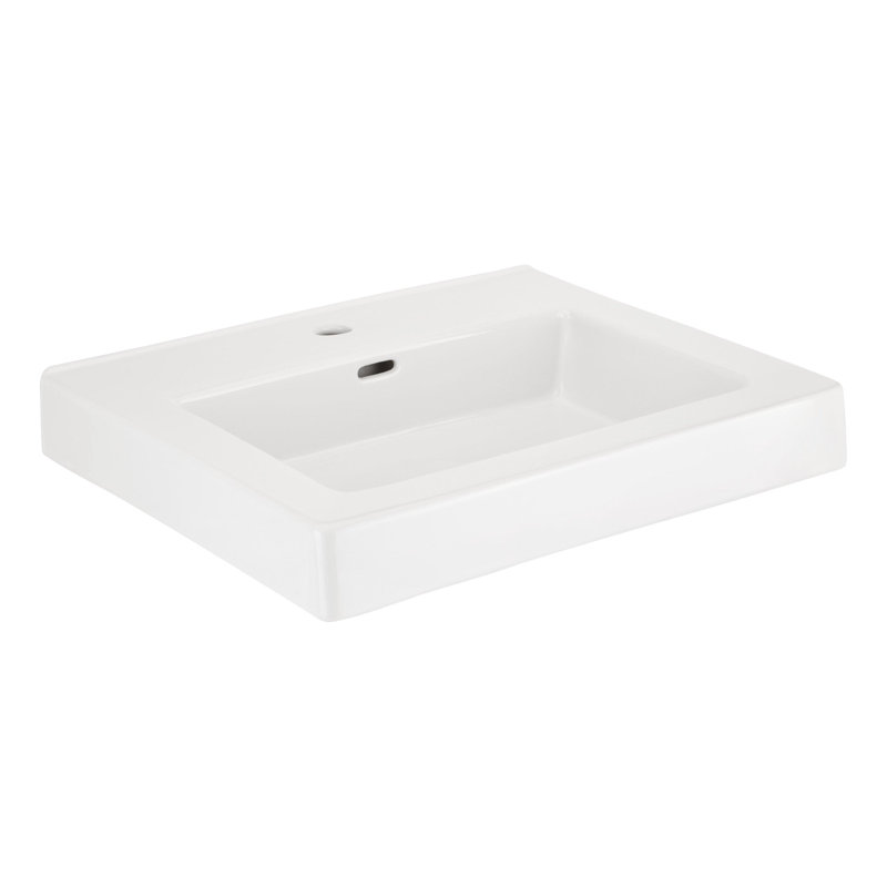 Évier moderne en porcelaine - monotrou