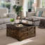 Table basse de rangement carrée avec plateau relevable Dahlquist Farmhouse-181593133