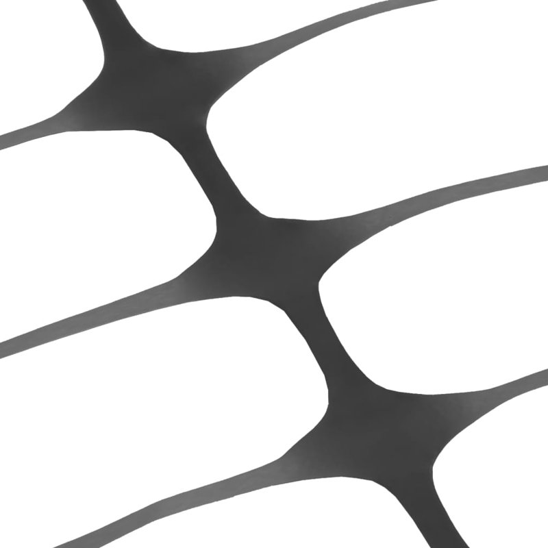 Nescopeck 1170cm H x 99.06cm W Mesh Fence Panels, Black