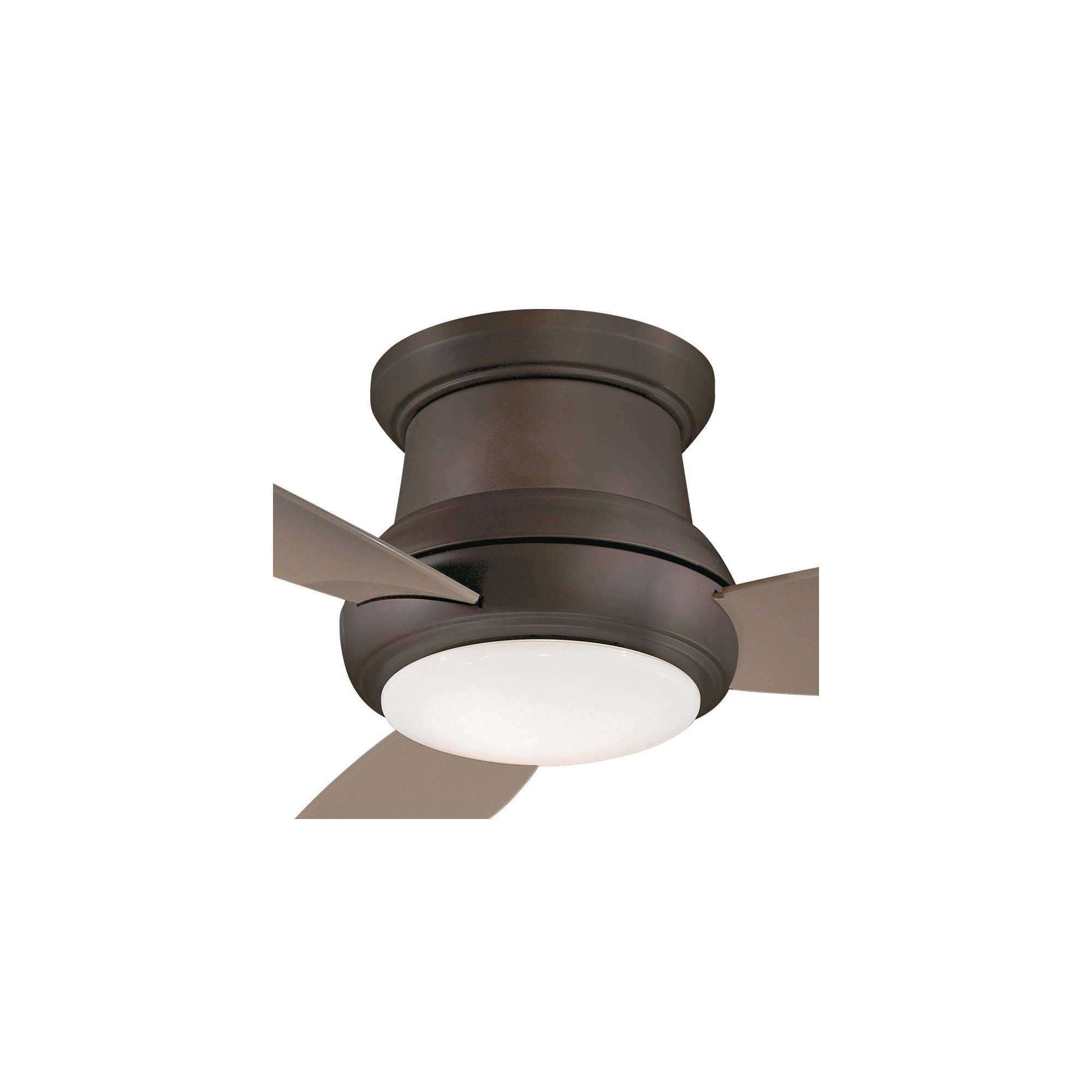 44" Concept II 3 - Blade LED Propeller Ceiling Fan with Remote Control and Light Kit Included, LED