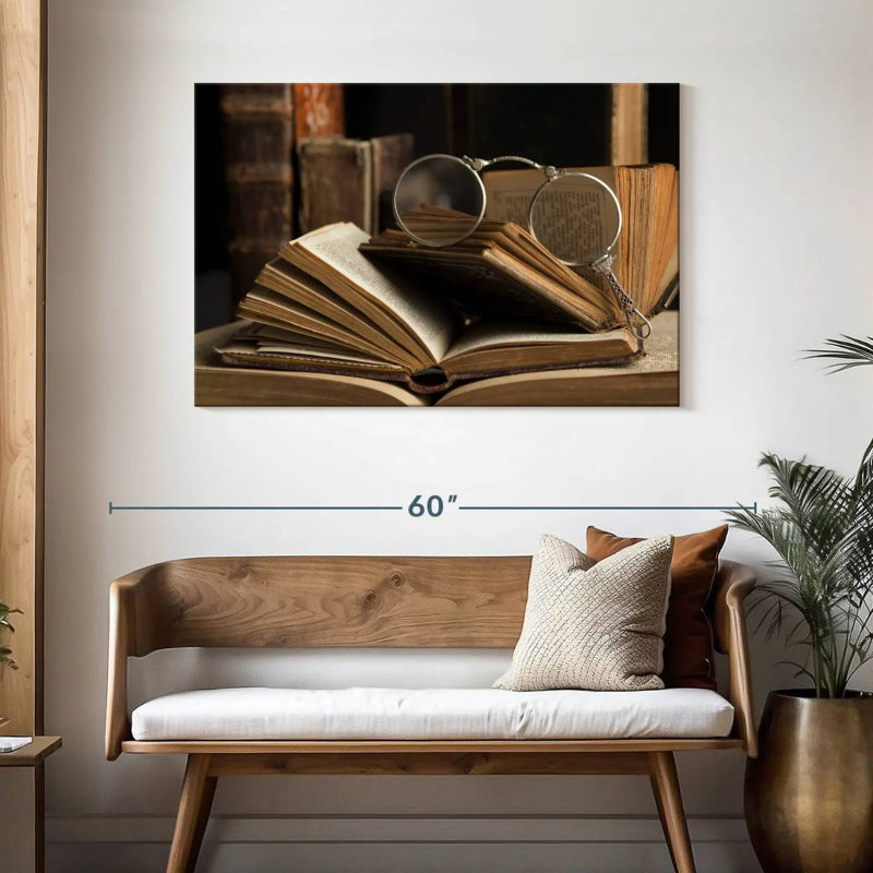 Book Glasses, 30" H x 45" W