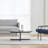 Modern simple round solid wood coffee table-106630101