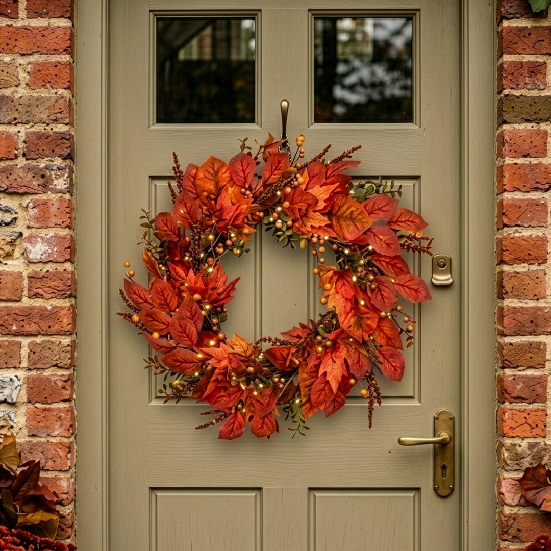 COPPER LEAF - 26" Autumn Wreath