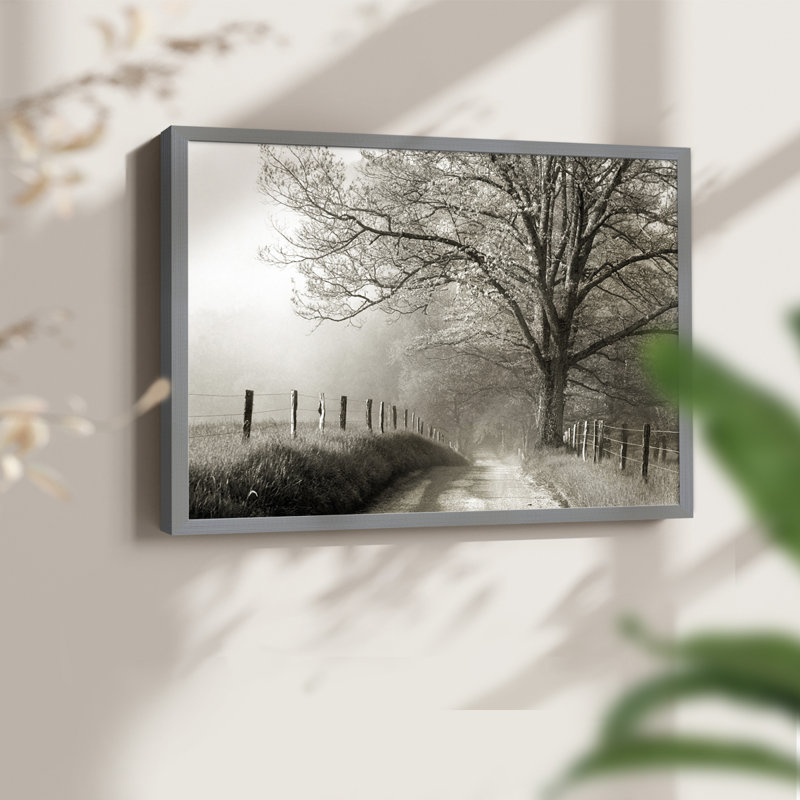 Green Hopper -Framed Print - Restickable, Gray, 16" H x 20" W