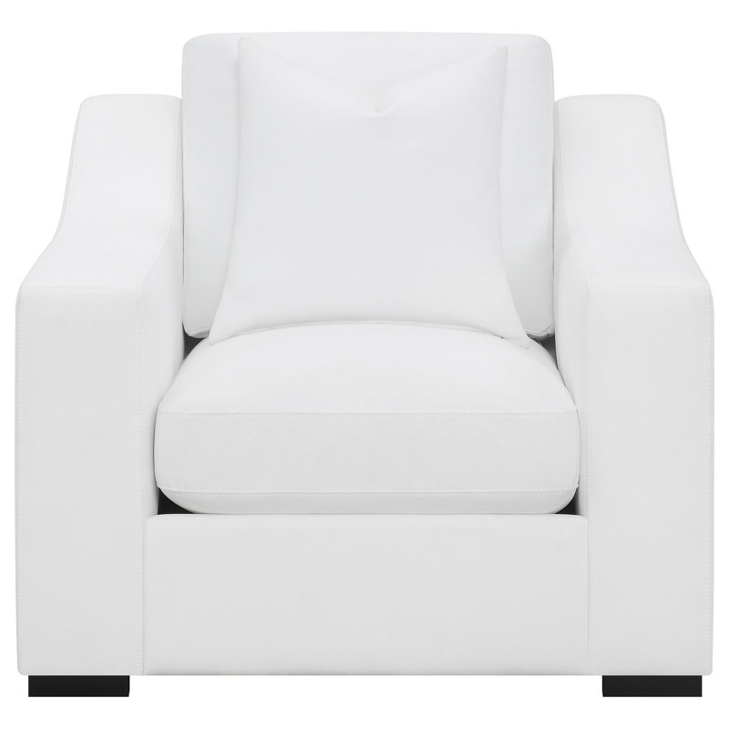  Fauteuil d'appoint Latoria, Blanc