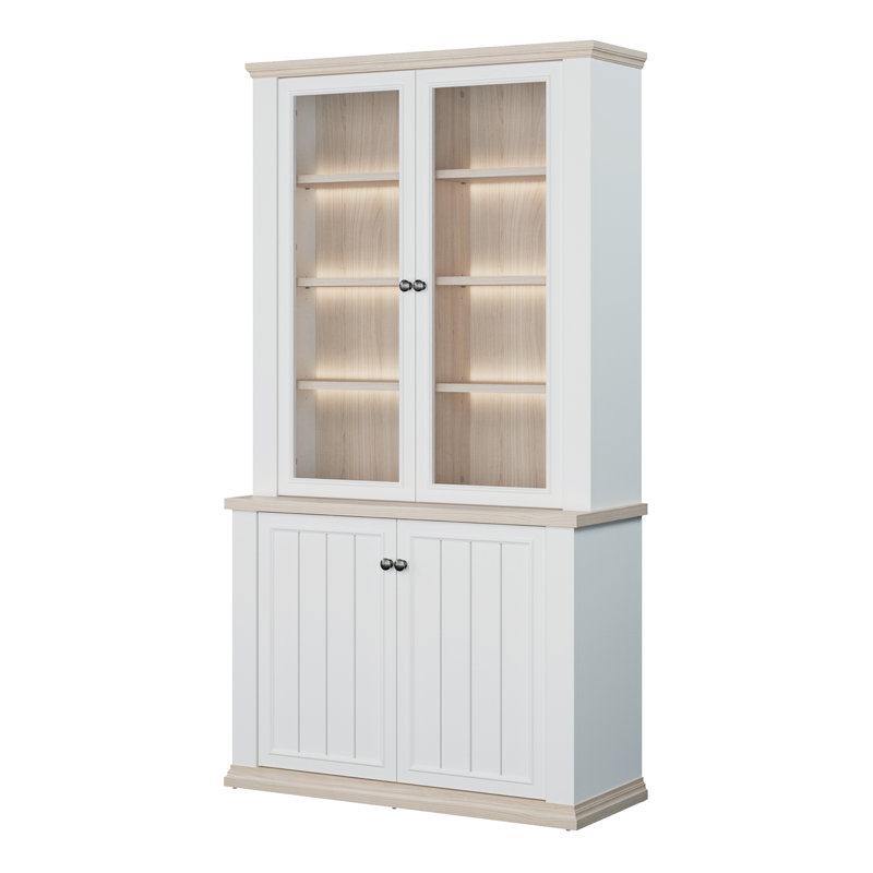 Pontypool Display Cabinet, White