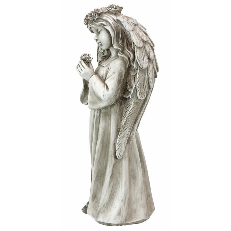 Statue d'ange de jardin Divine Messenger