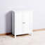 Armoire de rangement pour salle de bain avec tablette réglable à double porte