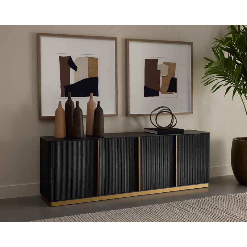 KALLA 84'' W Sideboard, Charcoal