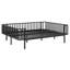 Structure de lit de jour en métal, support de lattes, sommier non requis-130155227-130155230