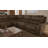 6-Piece Performance Fabric Power Reclining Sectional In Texas Slate