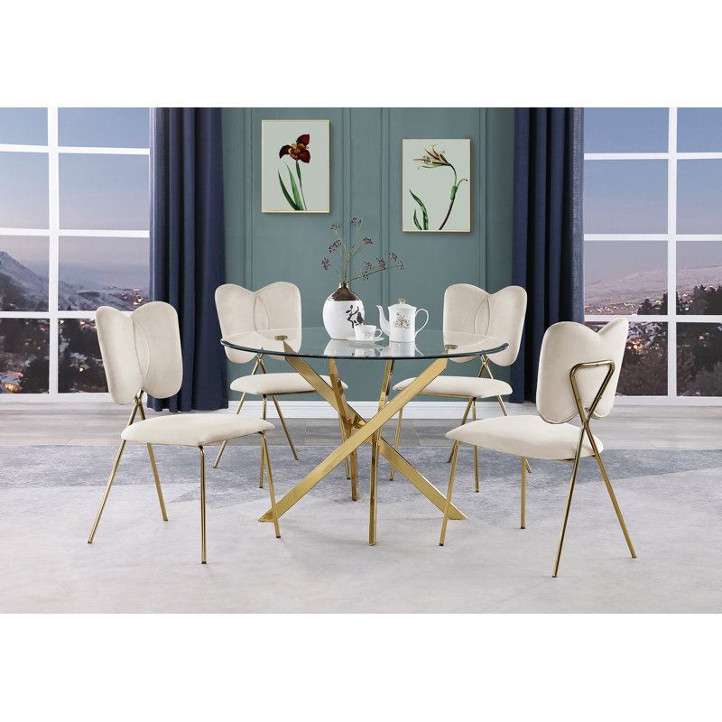 Ensemble repas pour 4 personnes, Crème