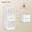 30cm W Metal Bedside Table