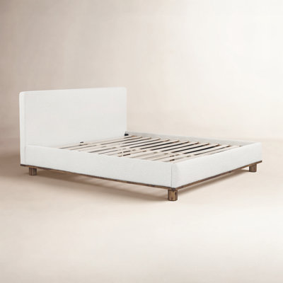 Plaza Upholstered Wood Platform Bed